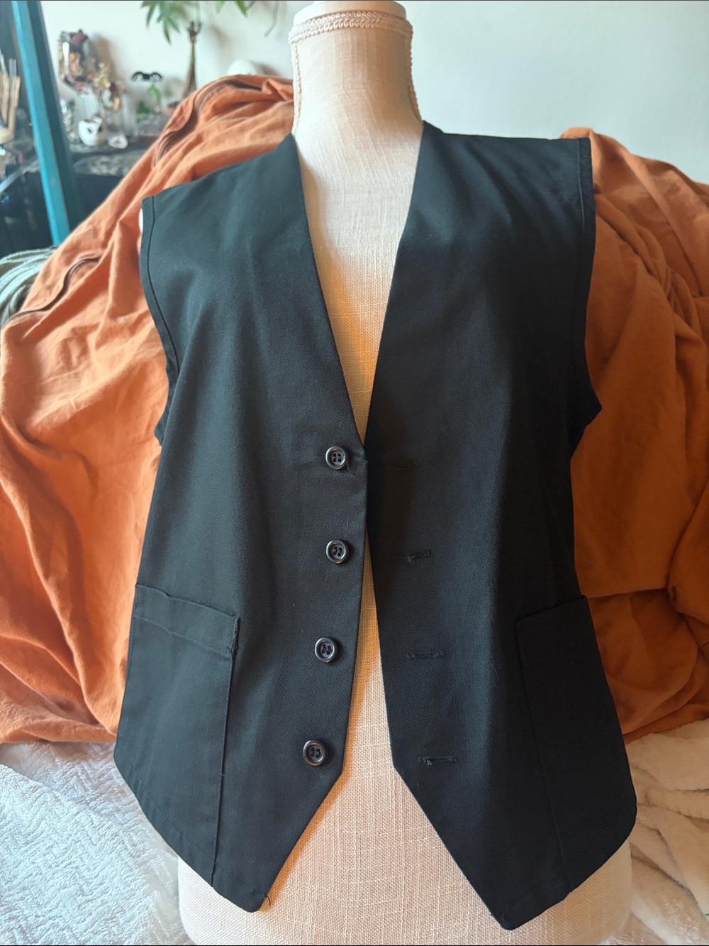 Black vest